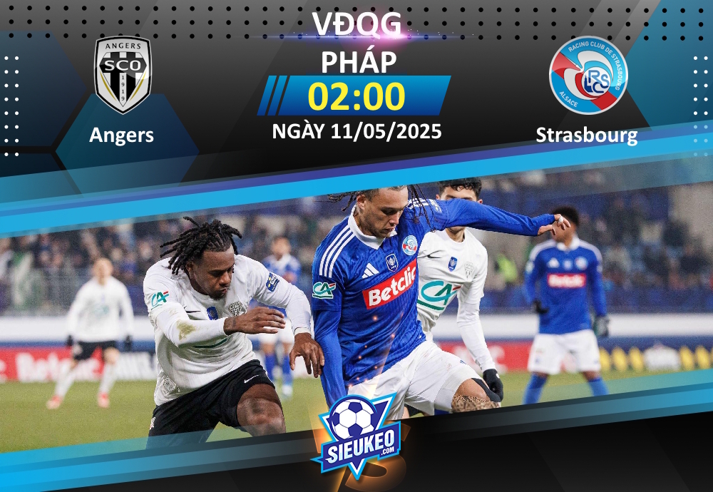 Soi kèo bóng đá Angers vs Strasbourg 02h00 ngày 11/05/2025: Mộng trời Âu của Strasbourg