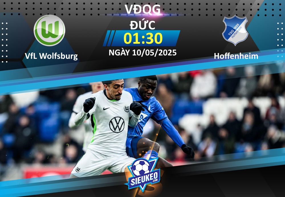 Soi kèo bóng đá VfL Wolfsburg vs Hoffenheim 01h30 ngày 10/05/2025: Không dễ cho “Sói xanh”